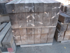(4 PALLETS) DUNNAGE/CRIBBING 4'L X 8" HE X 8"W. LOADING & HANDLING FEE $15-4601